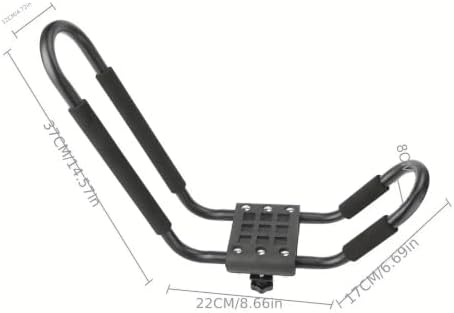 Kayak Roof Rack Carrier for Car Top Cross Bar Mount Holder - Image 5