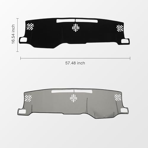 KUST Dash Cover Mat for 【2024-2026 Toyota Tacoma & 2025-2026 Toyota 4Runner】 - Image 3