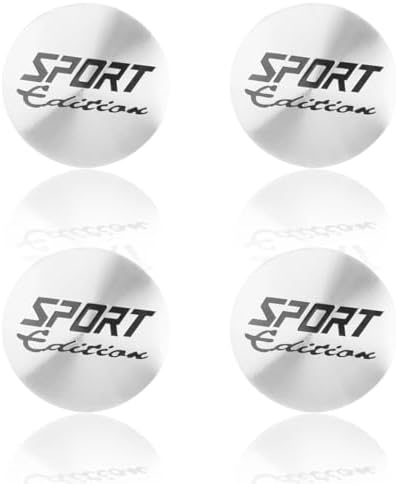 4PCS 56mm Sport Wheel Hub Center Cap Sticker by Unknown