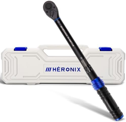 1/2 Inch Drive Click Torque Wrench, 10–180 Ft.Lb/13.6–244.0 Nm ±3% Accuracy by Unknown