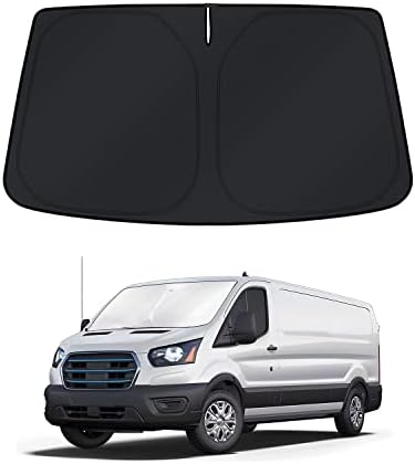 KUST Windshield Sun Shade for Ford E-Transit 2022 2023 2024 2025 2026 Window by KUST
