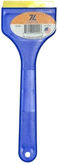 Zeluga 25-555-Blue Brass Blade Ice Scraper – Scratch-Free, Heavy-Duty Ice - Image 3