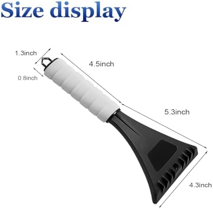 LCE Scraper for Car Windshield, Automotive Window Frost Shovel Cleaning Tool - Image 2