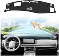 CARTIST Black Dash Cover for Chevrolet Camaro 2010-2015 Dashboard Cover Mat by cartist