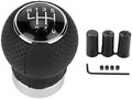 ZIMISI 6-Speed Car Shift Knob, Leather Shift Knob Lever Kit, Automatic or by Unknown