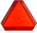 Slow Moving Vehicle Safety Sign, Slow Moving Vehicle Triangle Sign, Plastic by DXSIGN