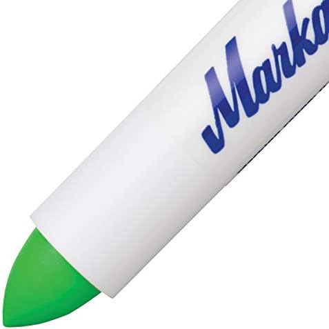 Markal 61042 Quik Stik All Purpose Solid Paint Marker, Fluorescent Green - Image 3