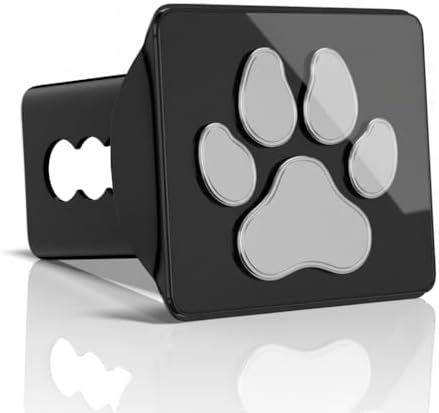 Dog Paw Print Hitch Cover for 2 Inch Receivers - Image 2