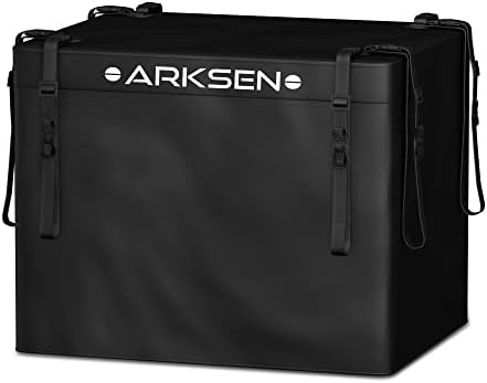 Arksen 8.9 Cu Ft Waterproof Hitch Cargo Carrier Bag – Fits 32 x 26 x 4 Inch by ARKSEN