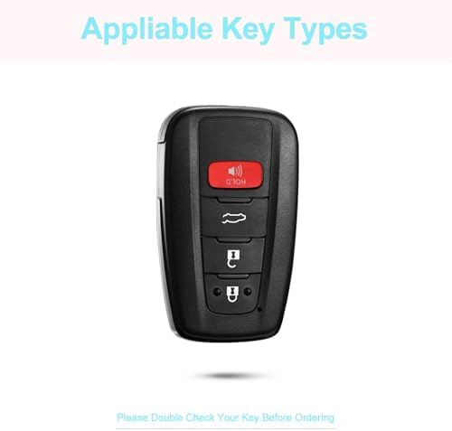 for Toyota Key Fob Cover with Keychain - Image 3