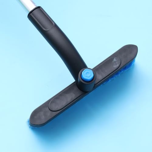 TEHAUX Snow Removal Brush Car Ice Scraper Telescopic Blue PVC PP Metal - Image 5