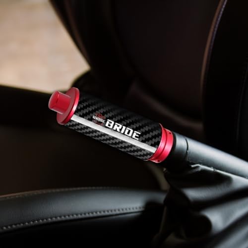 W-POWER Universal Auto Car Aluminum Handbrake Cover Hand Brake Sleeve Handle - Image 4