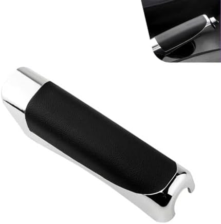 Car Handbrake Cover, ABS Anti-scratch Electroplating Decor Protective Cover by Unknown