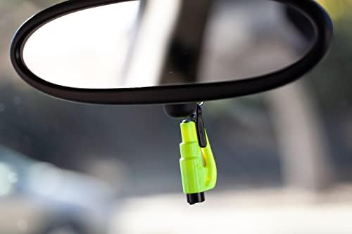resqme The Original Emergency Keychain Car Escape Tool, 2-in-1 Seatbelt Cutter - Image 4