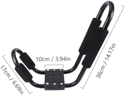 2 Pcs J Shaped Kayak Roof Rack for Canoe Snowboard Carrier - Image 2