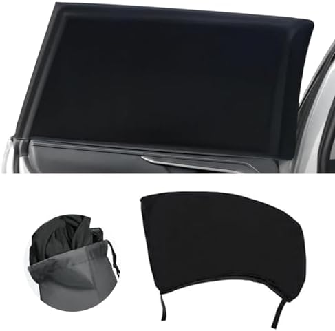 Car Window Shades 2 Pack, FOLUMAD Side Car Window Rear Sun Shades by Unknown