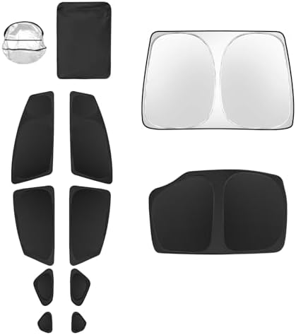 10pcs Car Window Shades for Toyota Prius Hatchback 2010-2015 Accessories by Unknown