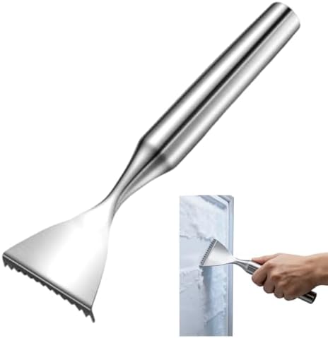 Ouliget Ice Scraper for Fridge Freezer, Handheld Serrated Ice Crusher Spoon by OULIGET