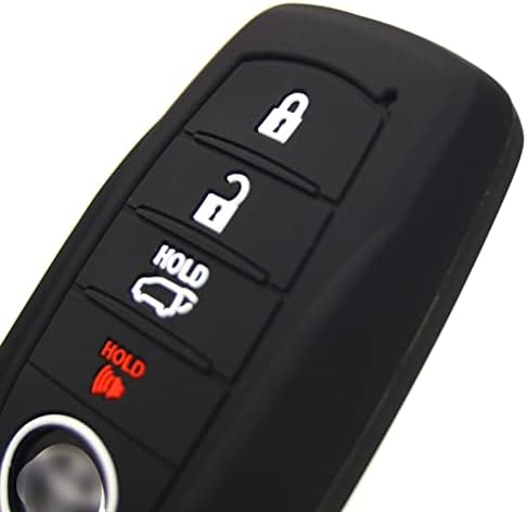 Silicone 4 Buttons Key Fob Cover Case - Image 5