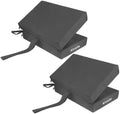 Multi-Functional Stadium Seat Cushions 2 Pack, Waterproof Oxford Filled by KIRVOITA