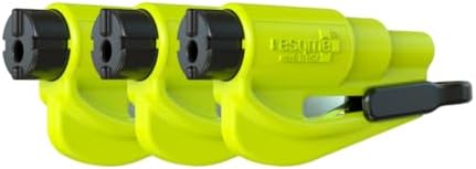resqme Family 3 Count, The Original Emergency Keychain Car Escape Tool by resqmeInc