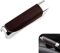 Car Handbrake Cover, ABS Anti-scratch Electroplating Decor Protective Cover by Unknown