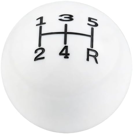 Abfer Ball Shift Knob 5 Speed Round Gear Stick Shifter Knobs Car Shifting Lever by Abfer
