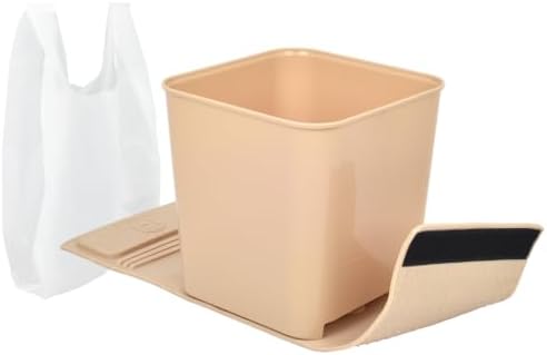 Car Trash Can with Stability Wings – Leakproof Portable Garbage Bin by HAUSSIMPLE