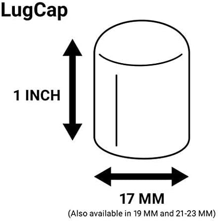 ColorLugs Vinyl Lug Nut Cover | Grey | Flexible Fit Wheel Lug Nut Cap | Fits 17 - Image 3