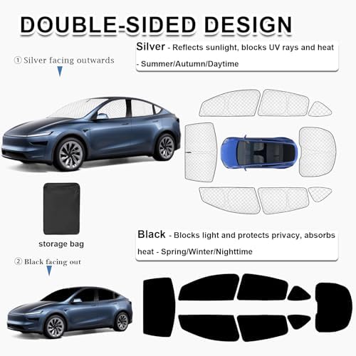 KMF 8pcs Full Thicken Sun Shades - Image 4