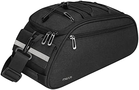 MOSISO Bike Rack Bag, Waterproof Bicycle Trunk Pannier Rear Seat Pouch by MOSISO