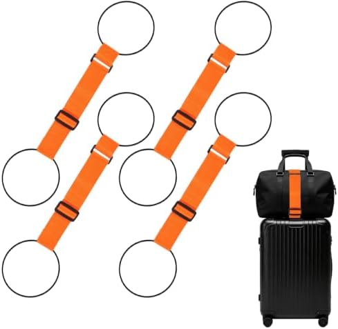 Luggage Connector Straps, Adjustable Elastic Durable Straps by Unknown