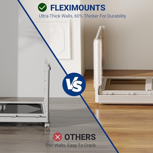FLEXIMOUNTS 228 QT Stackable Plastic Storage Bins - Image 2