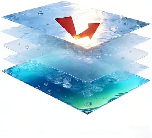 GWUSKDT Car Windshield Sunshade-Thicken 5-Layer Bubble Block Heat and Sun UV - Image 5
