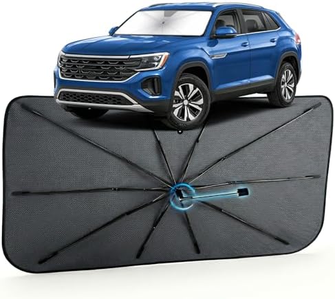 Car Windshield Sun Shade Umbrella by MakeLifeBetter
