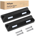 Nilight 22 Inch Rubber Parking Curbs, Heavy Duty Wheel Stops by Nilight