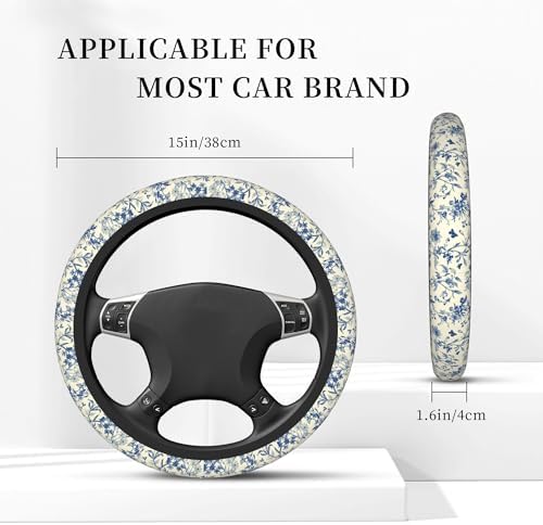 Floral Cute Steering Wheel Cover - Image 5
