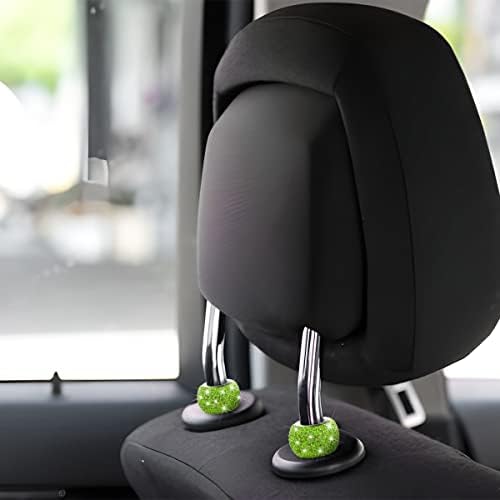 XINLIYA 4 Pack Car Headrest Collars, Bling Car Head Rest Collars Rings Decor - Image 6