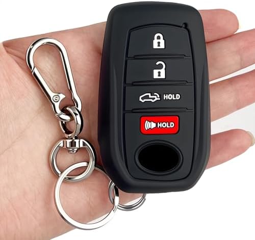 Soft Silicone Key Fob Cover, Compatible by Amazauto