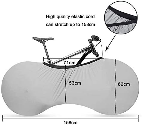 Bike Wheel Cover Indoor Dust-Proof and High Elasticity Bicycle Wheel Bag - Image 2