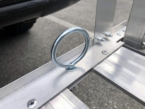 MaxxHaul 80779 Aluminum Hitch Mount Wheelchair/Mobility Carrier – 50" x 29.5" - Image 5