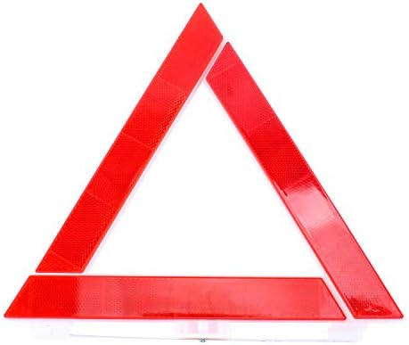 8MILELAKE 3 Pack Vehicle Safety Triangles Warning Reflector Highly Emergency - Image 5