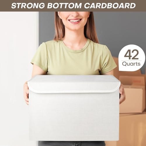 Bagnizer Large 42 Quarts Fabric Storage Bins - Image 6