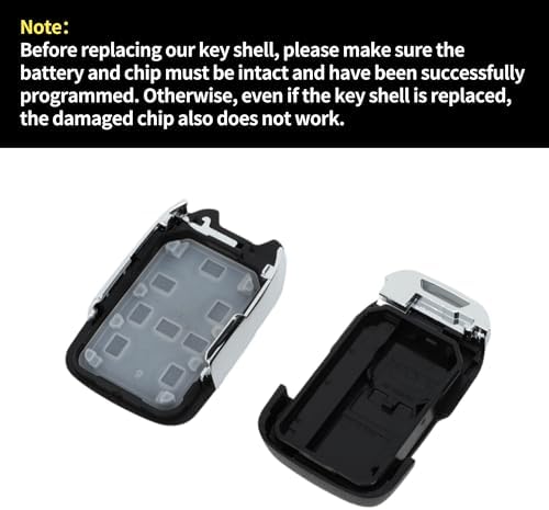 X AUTOHAUX Key Shell Case Keyless Entry Remote Key Fob Replacement Case - Image 5