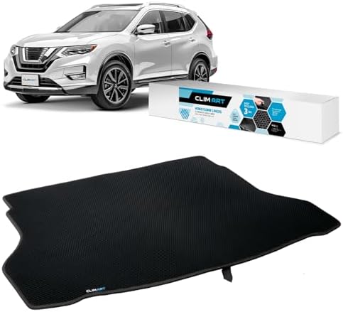 CLIM ART Cargo Liner for Nissan Rogue 2014-2020 Custom Fit Trunk Mat, by CLIMART
