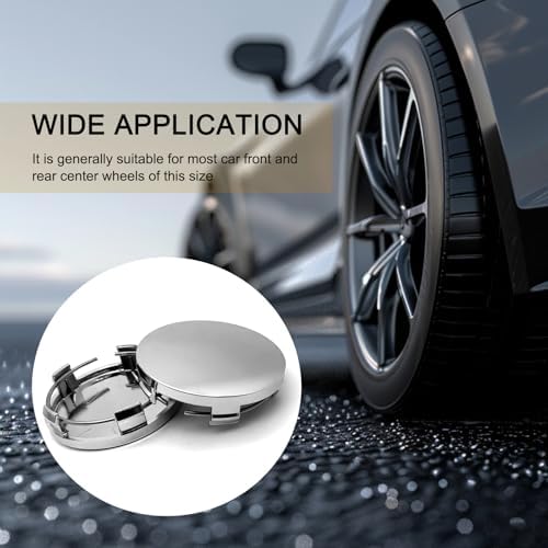 4 PCS Car Wheel Center Hub Cover, 60MM/2.36In Outer Diameter and 56MM/2.2In - Image 7