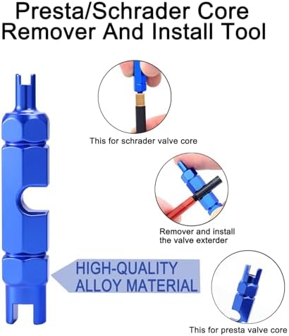 30 pcs Tire Valve Stem Removal Installation Tool Kit, Quick Change Valve - Image 4