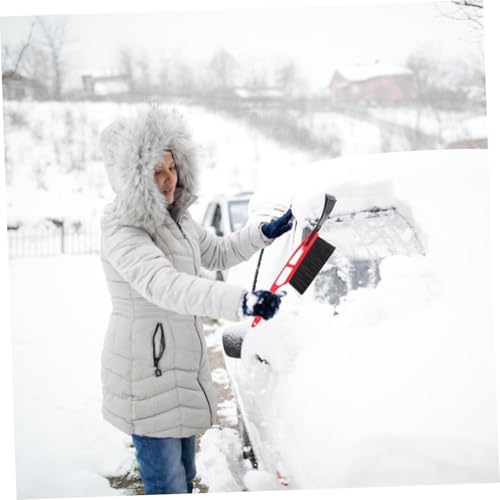 Car Snow Shovel Snow Brush De Ice Scraper 1Pcs ABS Nylon - Image 4