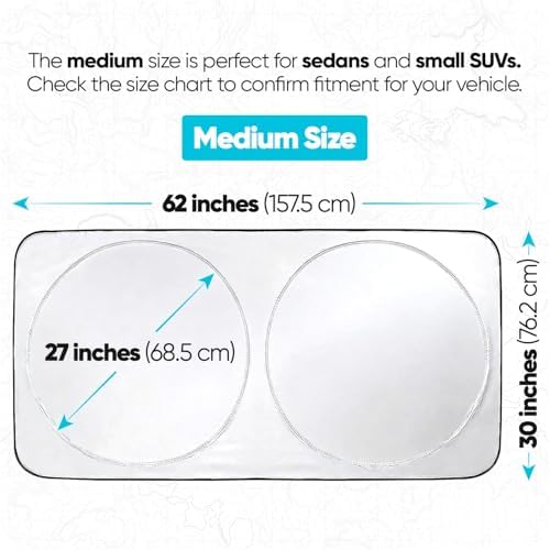 FORTEM Windshield Sun Shade - Image 3