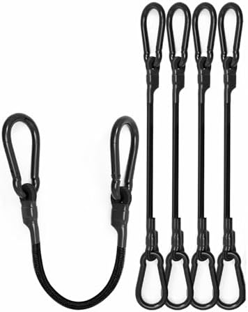 36'' Real Heavy Duty Carabiner Bungee Cords Outdoor by LuckyStraps